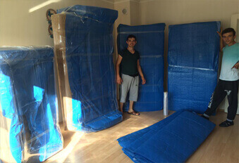 paketlenmiş ofis eşyalarımız